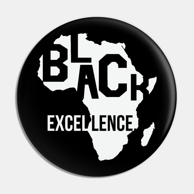 Black Excellence, Black History Month, Black Lives Matter, African American History Pin by UrbanLifeApparel