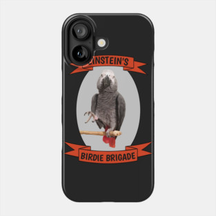Birdie Brigade African Grey Parrot Phone Case