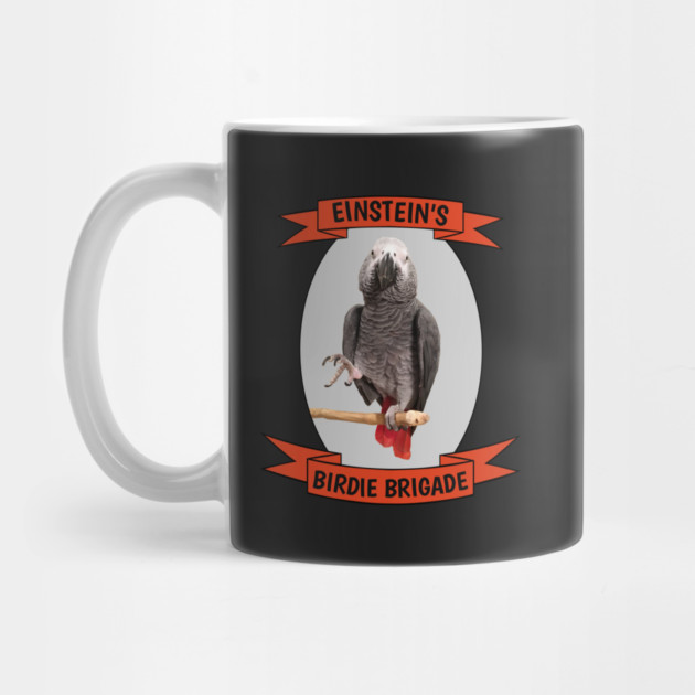 Birdie Brigade African Grey Parrot by Einstein Parrot