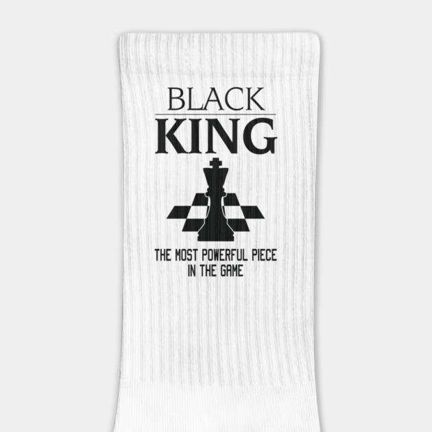 Black King The Most Powerful Piece In The Game, Black History Month, Black Lives Matter, African American History by UrbanLifeApparel