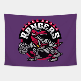 Angel Grove Rangers Tapestry