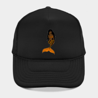 Afro Black Mermaid, Black Girl Magic Hat