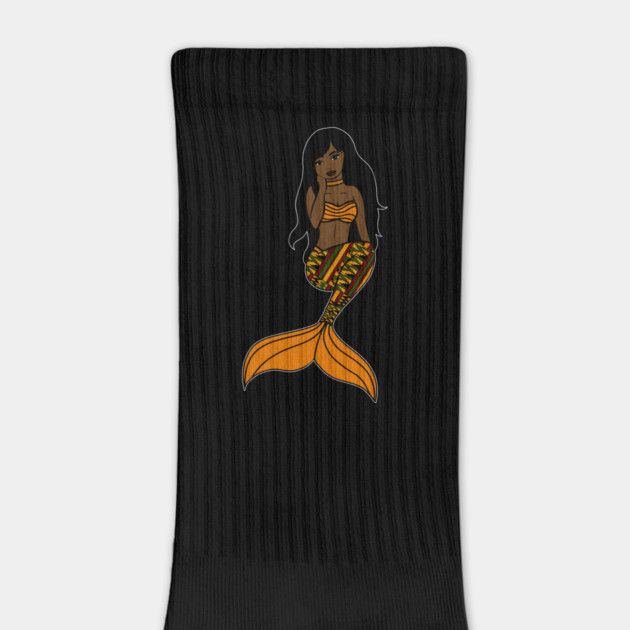 Afro Black Mermaid, Black Girl Magic by logiamerch