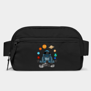 Astronaut Meditating, Yoga, Zen, Universe Bag