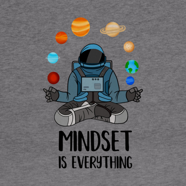 Astronaut Meditating, Yoga, Zen, Mindset Motivational by logiamerch