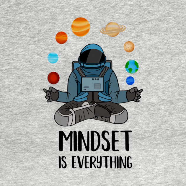 Astronaut Meditating, Yoga, Zen, Mindset Motivational by logiamerch