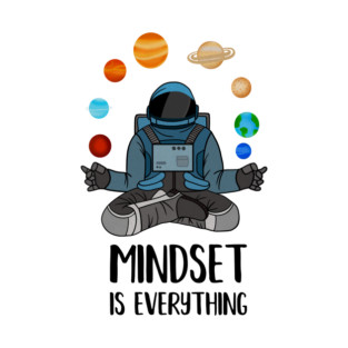 Astronaut Meditating, Yoga, Zen, Mindset Motivational T-Shirt