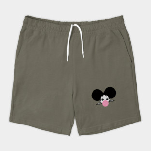 Cute Afro Girl Popping Gum, Black Girl Magic Shorts
