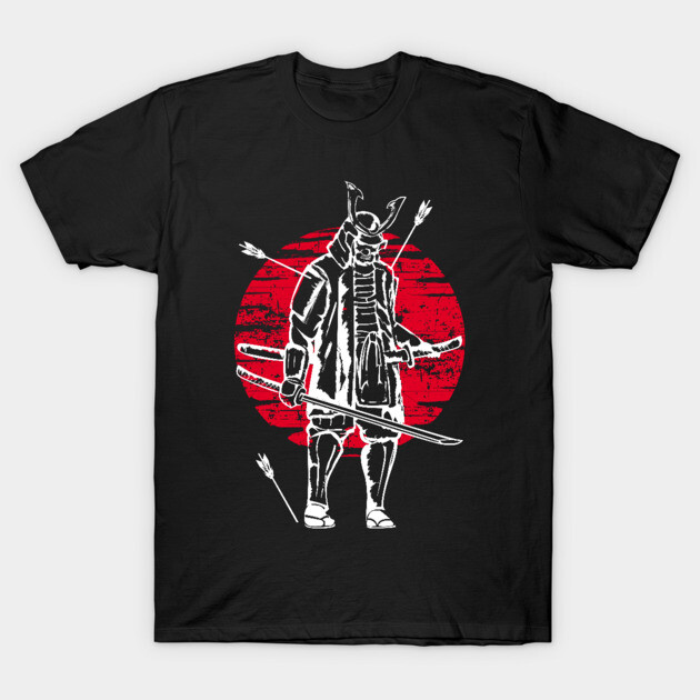 Warrior Vintage Japanese Samurai Shirt Vintage Japanese Samurai