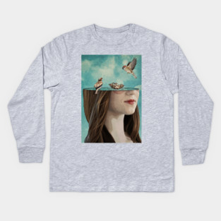 Bathers Kids Long Sleeve T-Shirt