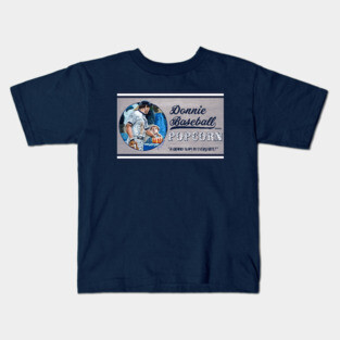 Donnie Baseball Popcorn Kids T-Shirt