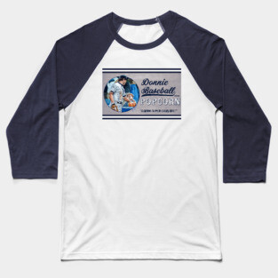 Donnie Baseball Popcorn Baseball T-Shirt