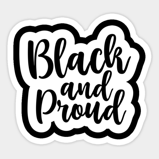 Black and Proud, African American, Black History, Black Lives Matter Magnet by UrbanLifeApparel