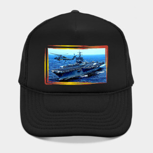 USS Enterprise Aircraft Carrier Hat