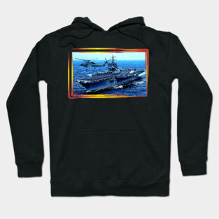 USS Enterprise Aircraft Carrier Hoodie