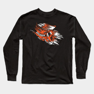 Enduro Mx Braaapp Helmet Graphix Long Sleeve T-Shirt