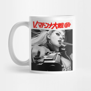 Yakuza Japanese Vaporwave Girl Urban Style Mug