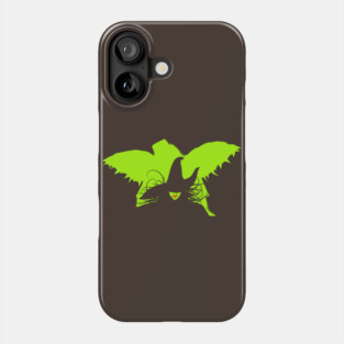 THE WICKEDEST WITCH (brown) Phone Case