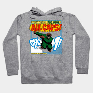 mf doom all caps Hoodie