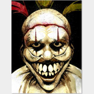 Twisty The Clown Posters and Art