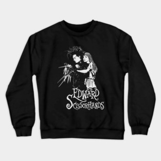 Edward Scissorhands white Crewneck Sweatshirt