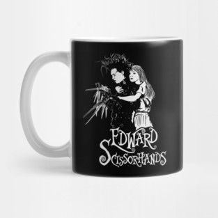 Edward Scissorhands white Mug