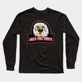 Cobra Kai - Eagle Fang Karate Vintage Style Long Sleeve T-Shirt