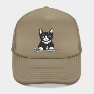 Poker Cat Face Hat