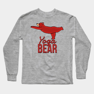 Yoga Bear Long Sleeve T-Shirt