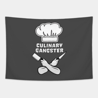 Cooking Chef Culinary Gangster Tapestry