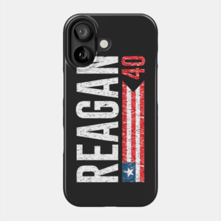 Ronald Reagan 40th President Phone Case