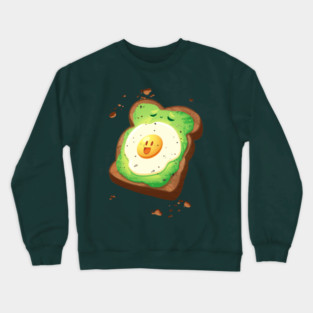 Tasty Eggy Avocado Toast Crewneck Sweatshirt