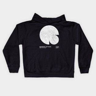 Massive Attack / Minimalist Graphic Artwork Design Kids Hoodie