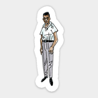 James Baldwin Sticker