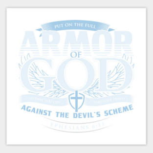 Armor of God Bible Verse Scripture Religious Christian Sticker