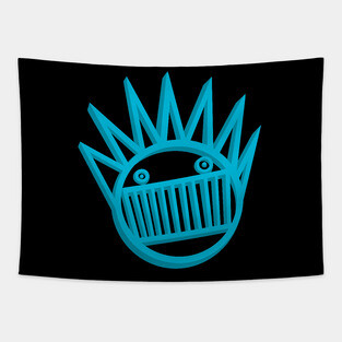Ween 3D Blue Boognish Tapestry