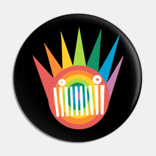 Ween - Rainbow Boognish Pin