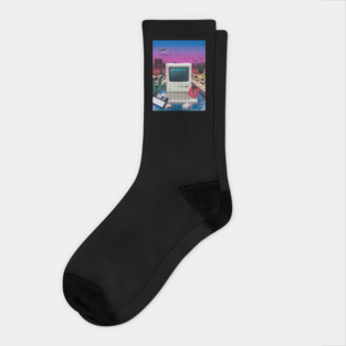Computer Desert Socks