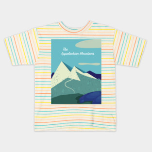 Appalachian Mountains Kids T-Shirt