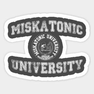 Miskatonic University Sticker