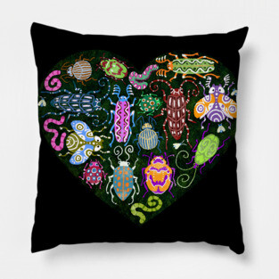 Insect love Pillow