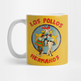 Distressed Los pollos hermanos Mug