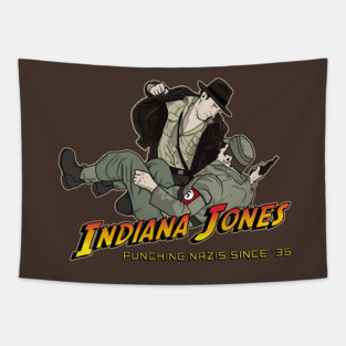 Punching Nazis Since '36 Tapestry