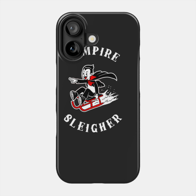 Vampire Sleigher Phone Case by dumbshirts