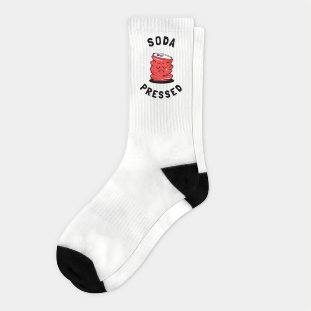 Soda Pressed Socks by dumbshirts