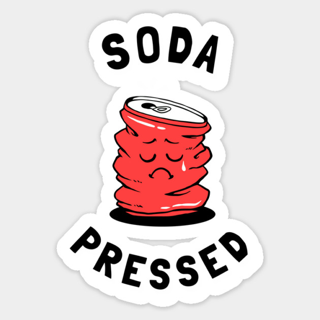 Soda Pressed Magnet by dumbshirts