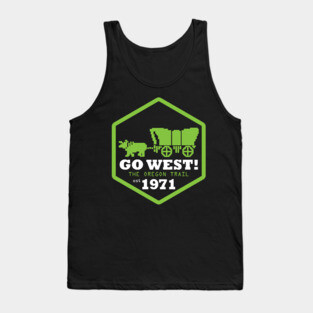 Go West - Oregon Trail Tank Top