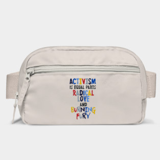 Activism=Love+Fury Bag