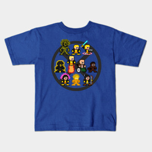 8-Bit New Mutants Kids T-Shirt