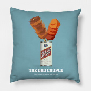 The Odd Couple - Alternative Movie Poster Pillow